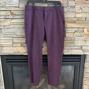 Stylish Women’s Patterned Pants • Banana Republic • Like New • size 6